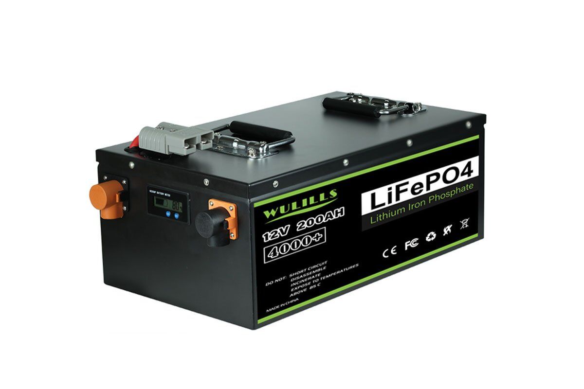 Batería WULILLS 12V 24V 200Ah LiFePO4 - Todo el mercado energético